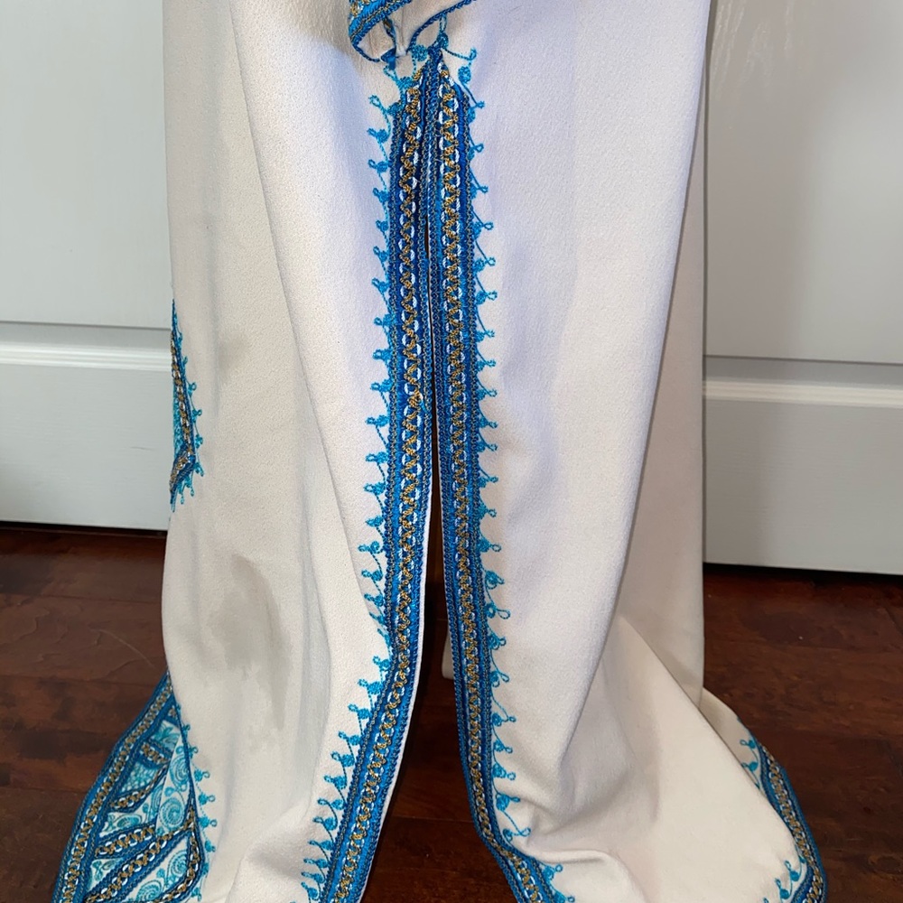 Vintage 60’s /70’s, handmade embroidered caftan kaftan - Picture 9 of 16
